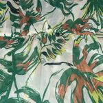 Woman’s Club Z Collection Leaf Print Coverup Size Large Green Photo 7