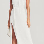 NWT Retrofete Rebecca Sequin Dress in Moonglow White Size XS‎ Photo 0