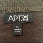 Apt. 9  Chocolate Brown Knit Cardigan Sweater Photo 1
