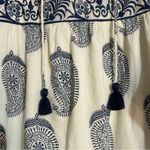 Maison Hotel Delphine Paisley Long Puff Sleeve Cotton Mini Dress Size Medium Photo 8