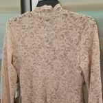 💕MARINA💕 Scalloped Sequined Lace Sheath Dress ~ Blush Medium M NWT Photo 9