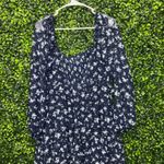 Altar'd State  Dress Floral Mini Blue Photo 2