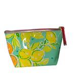 Lilly Pulitzer NEW  Estee Lauder Plastic Cosmetic Makeup Purse Clutch Bag GREEN Photo 6