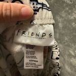 FRIENDS Fleece White and Red Pajamas Bottoms with Whimsical Print Size M Photo 1