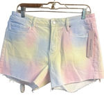 AQUA  Bloomingdales Exclusive Tie Dye Shorts Sz 30 NWT Photo 0