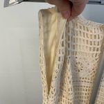 Ultra Pink Crocheted NWT ultra‎ pink beige skirt size medium Photo 6