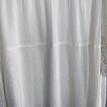 Altar'd State  White Long Bell Sleeve Lace Lined V-Neck Boho Dress Medium Photo 9