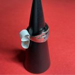 Bomb Party RBP6384 “Simplicity in the Details” Spinel on Rhodium Size 7 Ring NWT Blue Photo 1