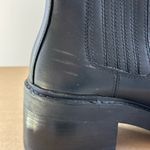 Madewell The Gwenda Platform Ankle Boot in True Black, Size 9 Photo 8
