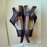 Dansko Reece Waxy Burnished Leather Sandal Stone Brown Grey EU 40 US 9.5-10 Photo 10