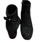 Kate Spade  Women's Lorene Black Suede Ankle Booties Bow Detail size 8 Photo 6