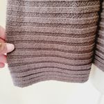 Adrienne Vittadini mushroom ribbed wrap cardigan size large Photo 2