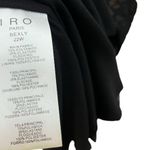 IRO Bexly Leopard Metallic Asymmetrical Midi Dress One Shoulder Black FR42 US10 Photo 10