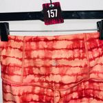 Athleta $98 Elation Printed Capri Tight, Tahiti Island Coral SIZE XS Photo 2