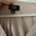 Womens midi Dress blush Pink 1X flutter sleeves MSK Photo 10