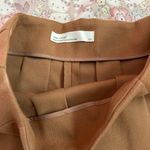 Oak + Fort  Brown Pleated Skirt  Photo 1