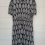 Boden Women’s 8R Blue Patterned Midi Dress Size 8 Photo 0