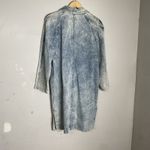 Harvé Benard Vintage Women's Medium Riding Barn field Long Denim Trenchcoat Jacket Coat Photo 2