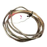 Paparazzi Stylish Gold-Tone Bangle Set Stackable Bracelets Boho Chic Jewelry R-37 Photo 1