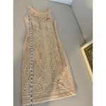 Sue Wong Nocturne Vintage Vtg 2000s Y2K Cream Champagne Lace Mini Dress Bridal 2 Photo 4