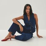 ALOHAS Alohos Lindy Bliss Red Leather Pumps Photo 2