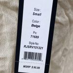 Romeo + Juliet Couture braided strap cream tank top / S / New With Tags Photo 11