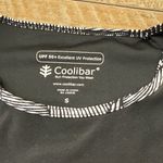 Coolibar Black and White Women's Crop swim top Photo 1