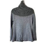 Anthropologie Anthro Sleeping On Snow Wool Thick Chunky Knit Hoodie Sweater Cardigan Small Photo 1