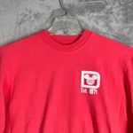 Disney  World Spirit Jersey Long Sleeve Graphic Tee Travel Red Orange Womens‎ XS Photo 3