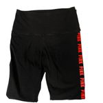 PINK - Victoria's Secret PINK by Victoria Secret High Waisted Black Leggings Red “PINK” Sides  SZ Smalll Photo 2