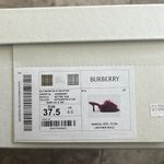 Burberry Minnie 65 Slip On High Heel Sandals, Size 37.5 NEW in Box $950 Photo 11