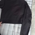 Lululemon Black  Ribbed Tank Cropped Top Photo 3