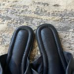 J.Crew  Navy Blue Leather Menorca Twist Knot Sandals Size 9 US Photo 2