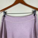 Free People Cha Cha Brushed Knit Stripe Balloon Sleeve Top Photo 8