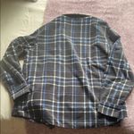 Lee ’s Black and Blue Button Down Shirt with Long Sleeves Photo 2