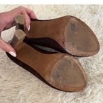 Donald J Pliner Heels Pumps Brown Suede Leather Trim High Heel Shoes 6.5 Photo 5