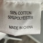 Chic White Patterned Pea Coat Photo 2