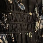 Miami  Black and Blue Floral Dress Photo 7