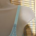 Vintage Olga Sky Blue Lace Lined Underwire Bra 32A Size undefined Photo 7