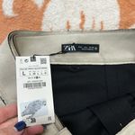 ZARA  faux suede pleated mini skirt Photo 5