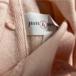 Lane Seven tiny form anime pink cropped hoodie large soft pink pull over Photo 4