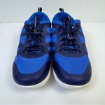 Lands' End Lands’ End Women’s Water Shoes Blue Mesh Quick Lace Slip On Sneakers Size 9 Photo 1