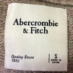 Abercrombie & Fitch Women's Tan Wool V-neck Long Sleeve Pullover Sweater Top S Photo 2