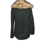 ZARA Trafaluc Faux Fur Collar Coat Photo 1
