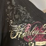Harley Davidson Vintage 1990s Y2K Black Tank Top Marysville Washington Jrs Large Photo 9
