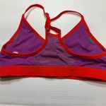 Nike Women Dri FIT Purple Red Sports Jog Bra Racerback Adjustable Straps Sz M Photo 6