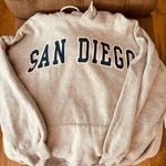 San Diego Oversized Hoodie Gray Size M Photo 0