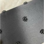 Vintage Black Satin Beaded Flower Mini Purse by Savanna NTW Photo 13