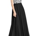 Azazie Kate Bridesmaid Dress Size 14 Black Lace Formal Prom Full Length Pockets! Photo 0