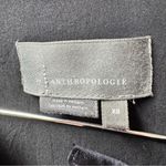 Anthropologie  Somerset Satin Short Sleeve Long Maxi Dress Black XS Photo 6